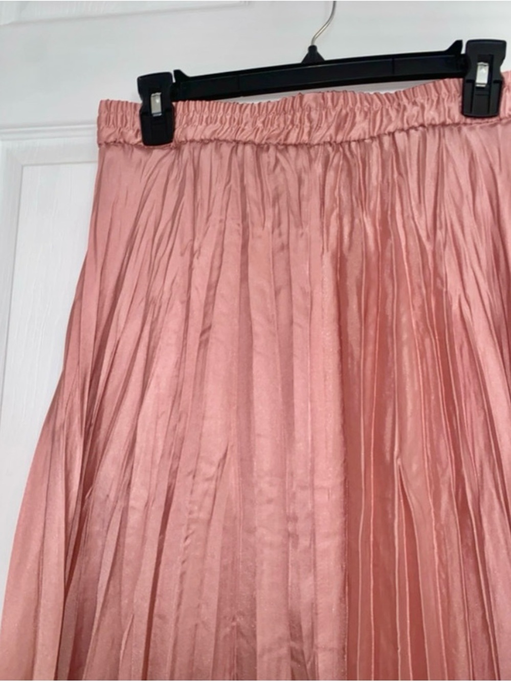 Target Dusty Rose Pleated A-Line Skirt
